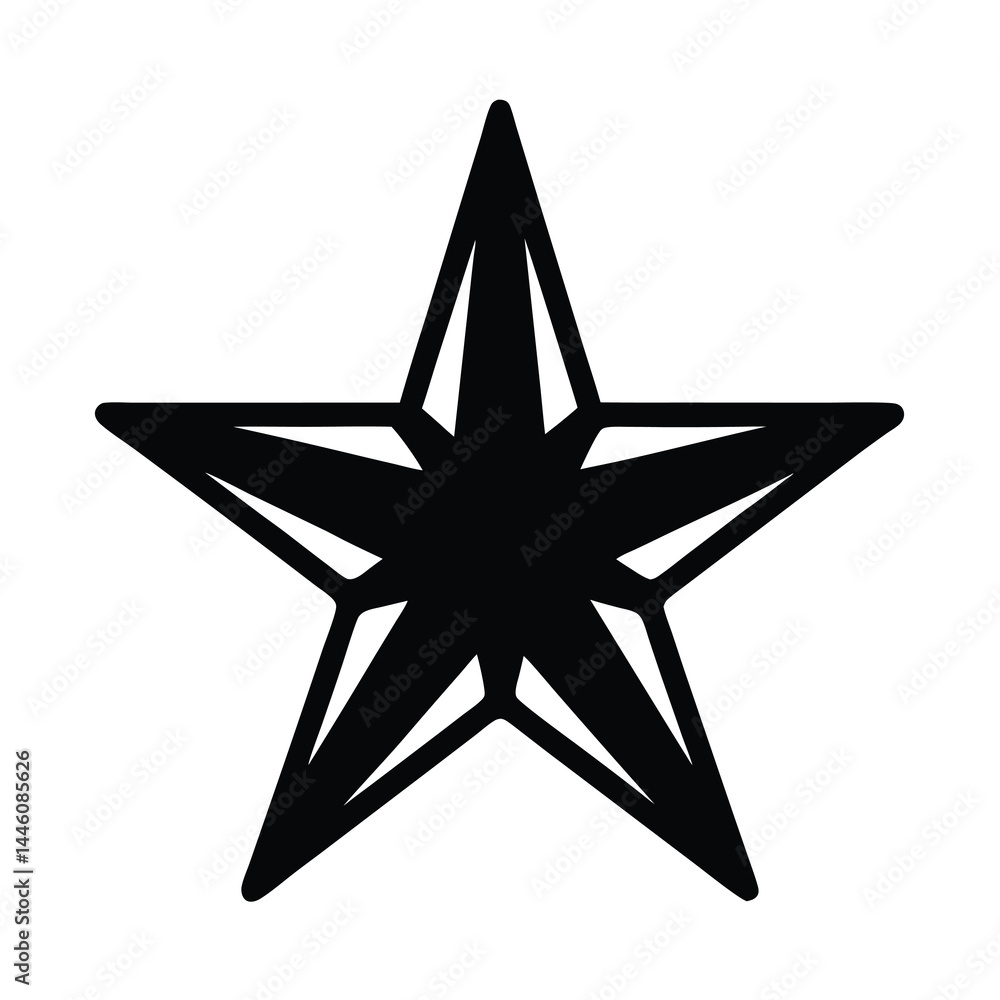 star silhouette star silhouette