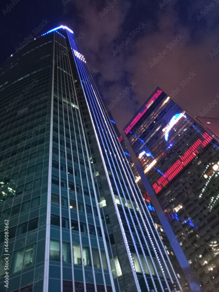 Obraz premium Moscow city skyscraper 