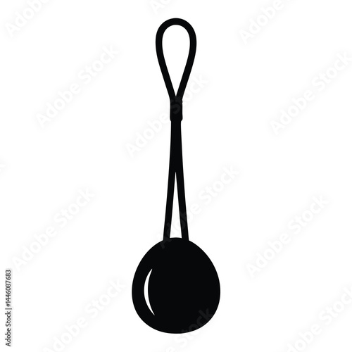 Photos Isolated image of a bola or bolas weapon on a white background