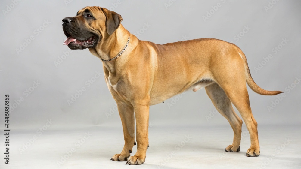 Boerboel on studio background
Boerboel on studio background