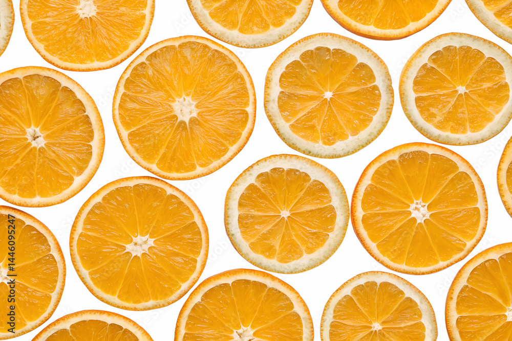 seamless pattern of orange