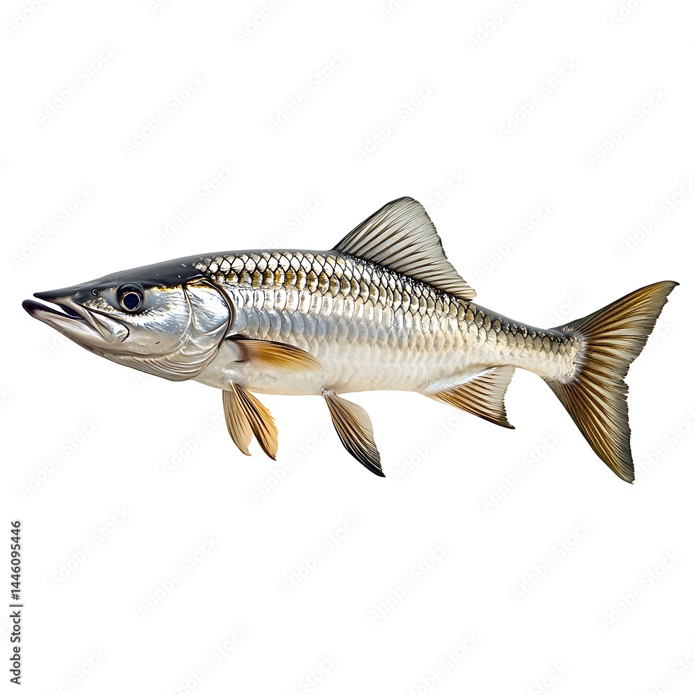 Fototapeta premium fish on a white background