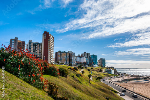 The beautiful city of Mar del Plata.