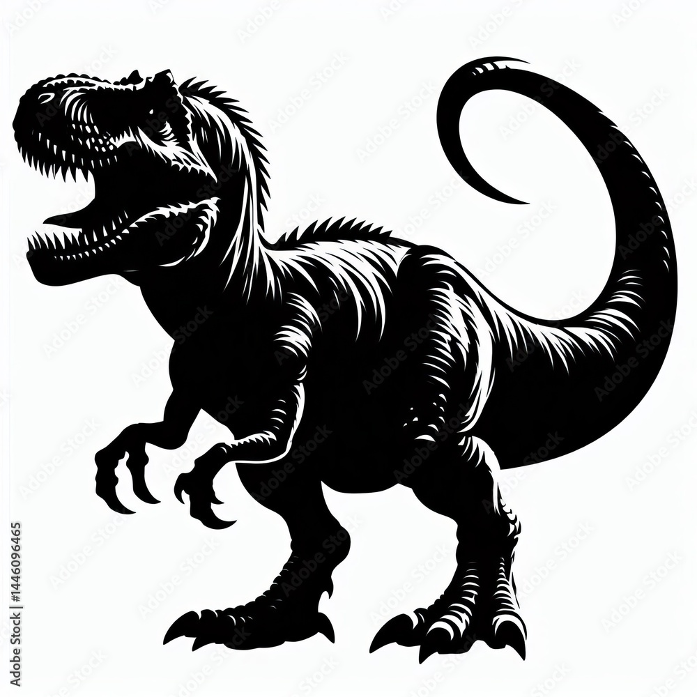 Dinosaur Silhouette Dinosaur Silhouette