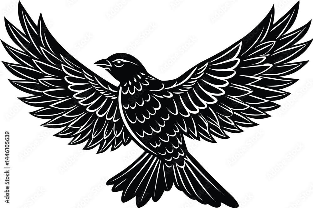 Obraz premium Freedom Bird Silhouette