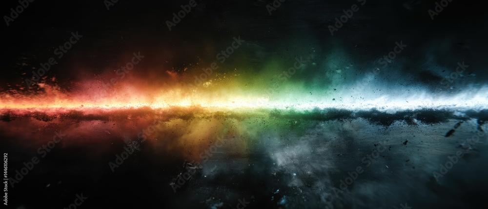 Cosmic Nebula Rainbow Galaxy Wallpaper Cosmic Nebula Rainbow Galaxy Wallpaper