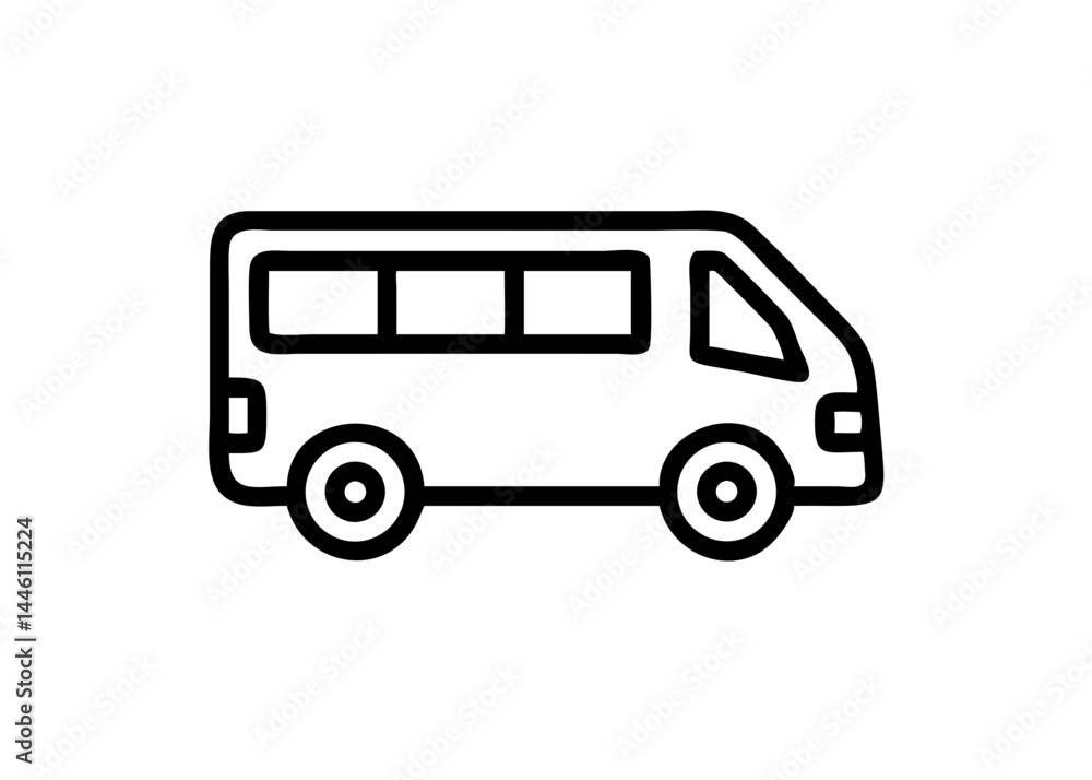 minibus vehicle clipart on transparent background for web and graphic design minibus vehicle clipart on transparent background for web and graphic design