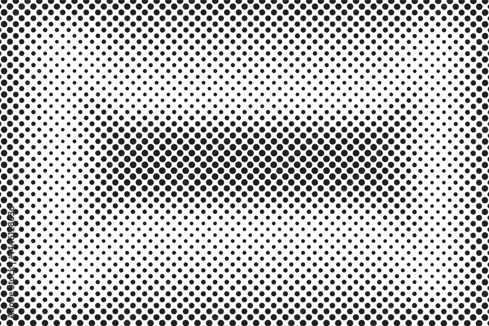 Halftone pattern design with black dots in a grid creating gradient shading depth and textured surface effect backdrop and background Halftone pattern design with black dots in a grid creating gradient shading depth and textured surface effect backdrop and background
