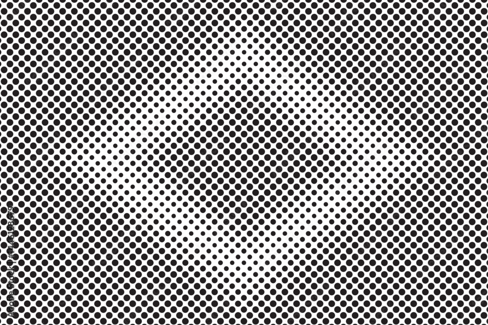 Halftone pattern design with black dots in a grid creating gradient shading depth and textured surface effect backdrop and background Halftone pattern design with black dots in a grid creating gradient shading depth and textured surface effect backdrop and background