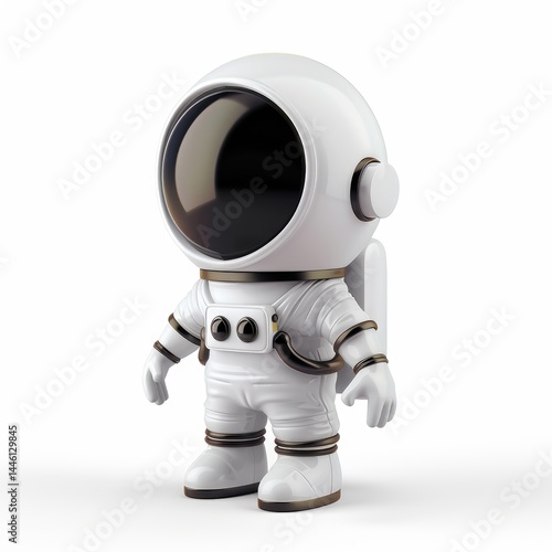 Wallpaper Mural Whimsical astronaut figure in full space suit. Torontodigital.ca