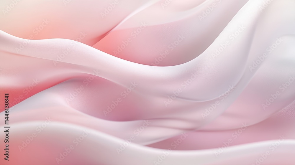 Obraz premium Flowing abstract fabric art