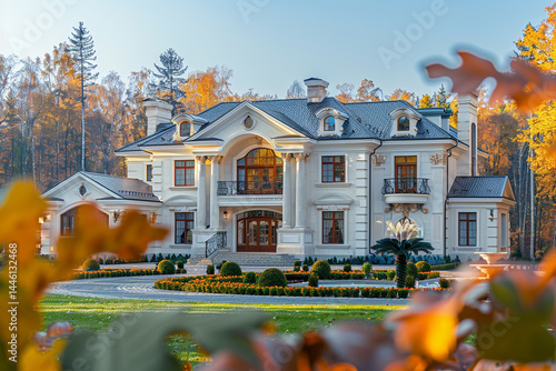 Luxurious single family house situated on the substantial pile of wealth, exuding opulence and offering an unparalleled level of comfort and extravagance    