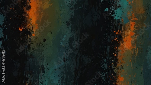 abstract grunge background with circles