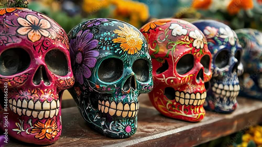 Calaveras Sugar Skulls for Dia de los Muertos Calaveras Sugar Skulls for Dia de los Muertos