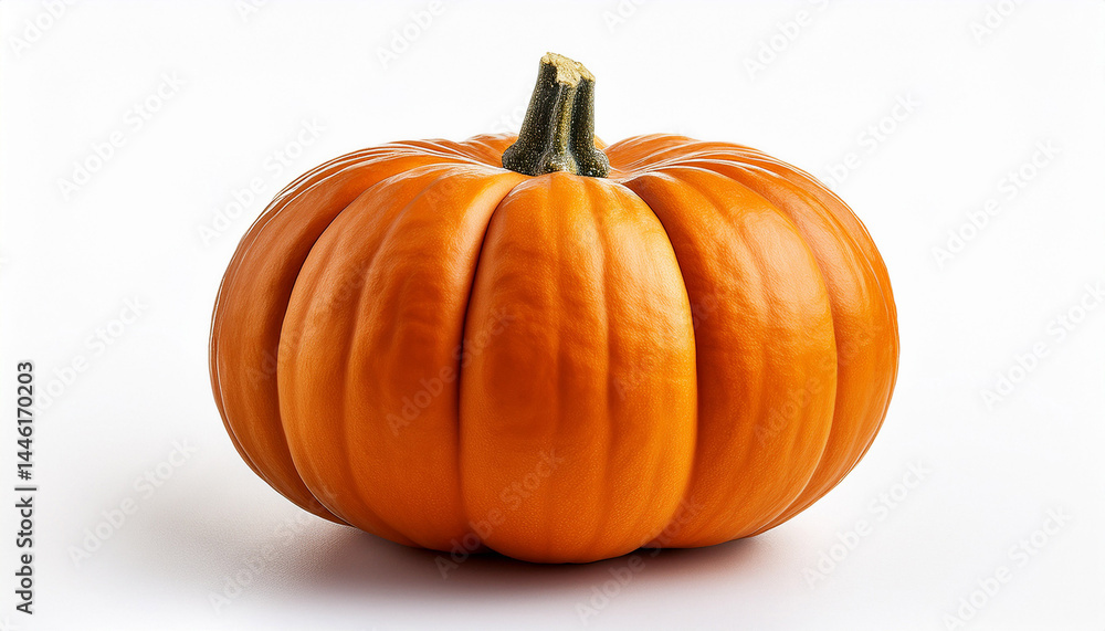 one pumpkin isolated on white background one pumpkin isolated on white background