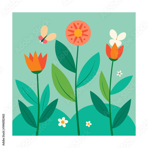 Wallpaper Mural Lily of the Valley Background Vector  Elegant Floral Design on White Torontodigital.ca