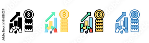 Economic Indicators Icon