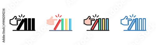 Domino Effect Icon