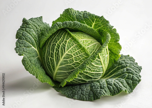 cabbage isolated on white background