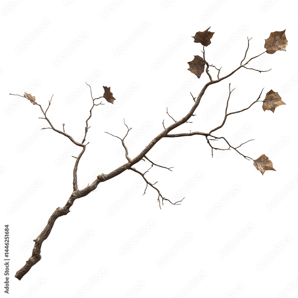 branch of a dead tree isolated on white or transparent background branch of a dead tree isolated on white or transparent background