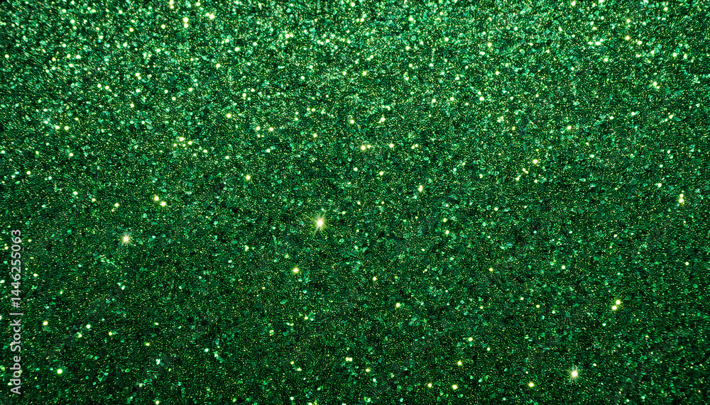 Fototapeta premium green glitter texture background