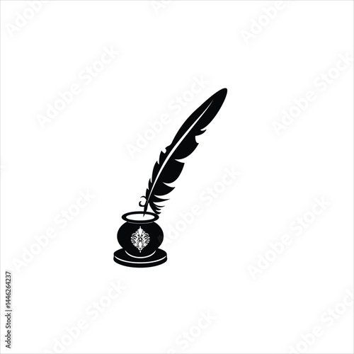 feather and ink