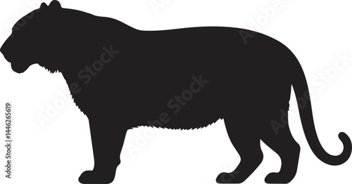 Tiger Vector Silhouette