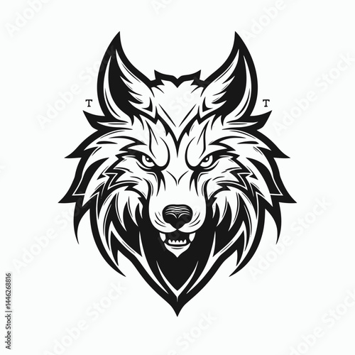 wolf head tattoo