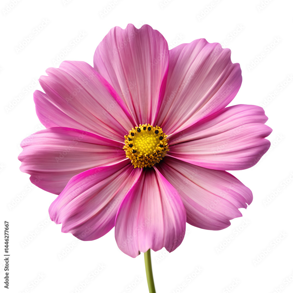 pink daisy isolated on white pink daisy isolated on white