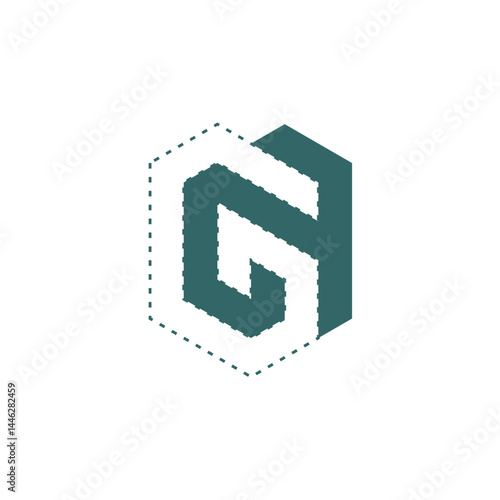Free Download GA logo monogram - GFXLoad