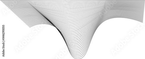 Overlapping waves produce a mesmerizing, rhythmic pattern of layered ripples in continuous motion.