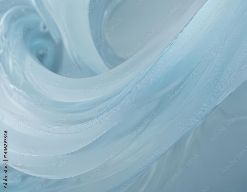 Serene light blue swirls, subtle texture, calming abstract background , curves, illustration Serene light blue swirls, subtle texture, calming abstract background , curves, illustration
