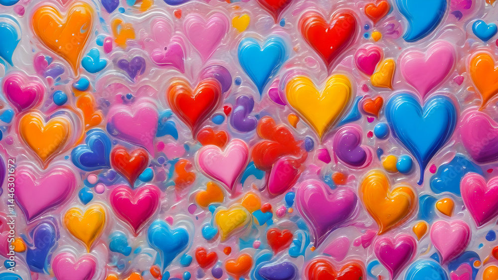 heart on an abstract background. Valentine's Day. love and romance concept. oil illustration
heart on an abstract background. Valentine's Day. love and romance concept. oil illustration