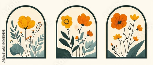 Delicate and elegant wedding logos are showcased in this hand drawn minimalist monogram collection