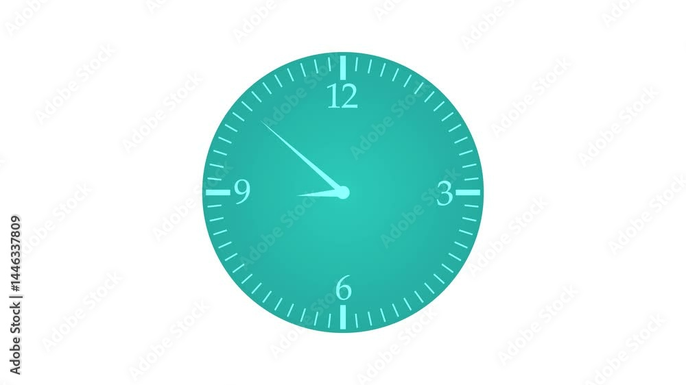 Clean and Minimalist Clock Timer Animation, Minimalist Digital Analog Clock Timer Countdown Animation Clean and Minimalist Clock Timer Animation, Minimalist Digital Analog Clock Timer Countdown Animation