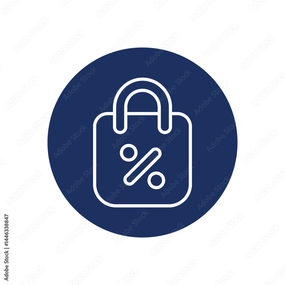 Discounts icon vector stock illustration Discounts icon vector stock illustration