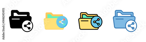 Folder Sharing Icon
