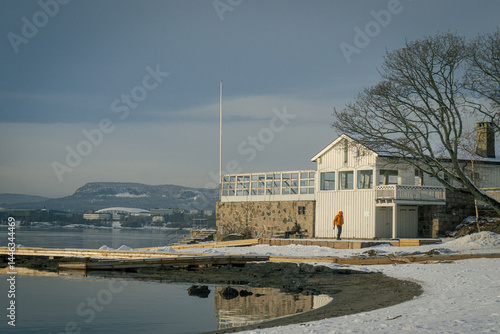Photography Oslo a gennaio con la neve, paesaggi e scorci.