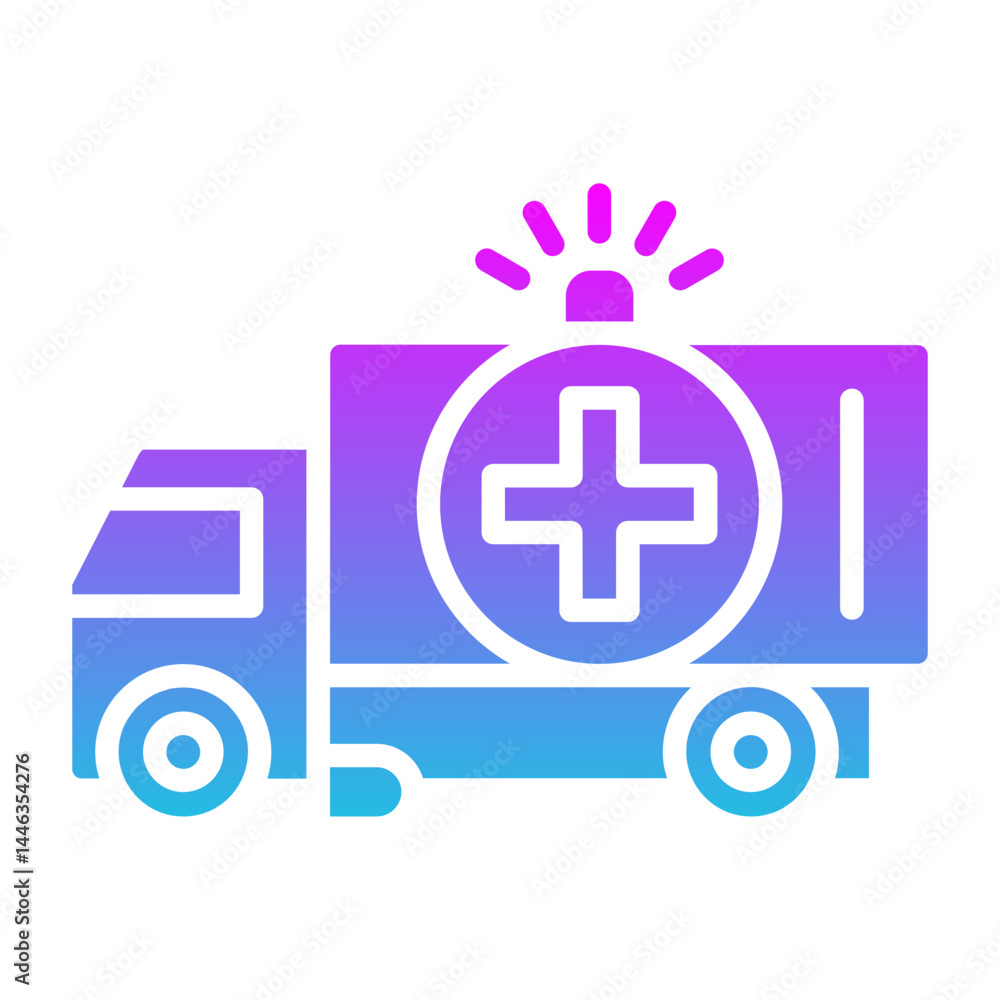 Obraz premium Ambulance Icon