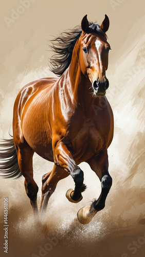 portrait of a horse