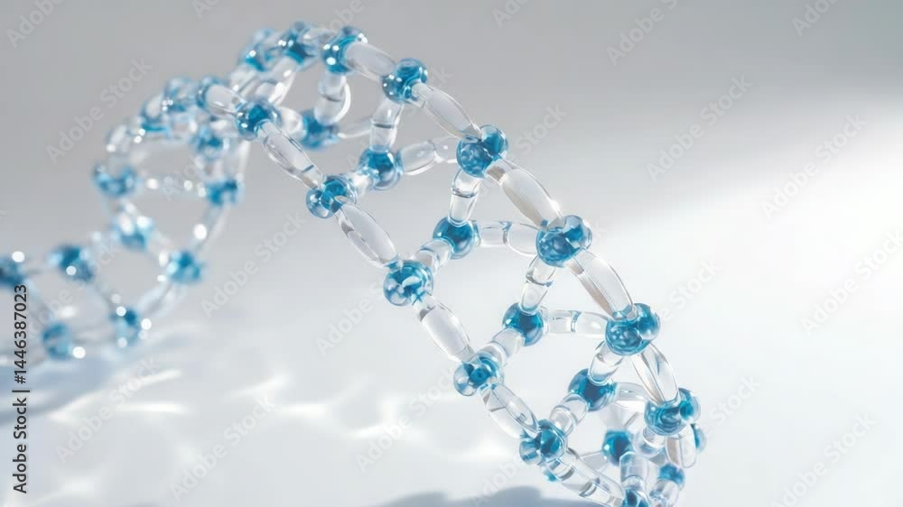 A detailed view of a decorative bracelet featuring blue beads A detailed view of a decorative bracelet featuring blue beads