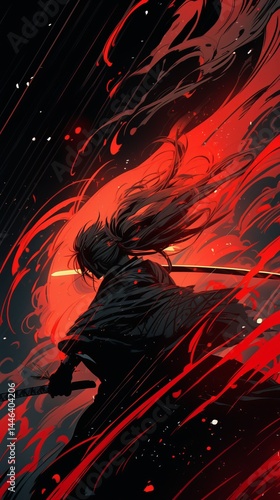Anime fight scene