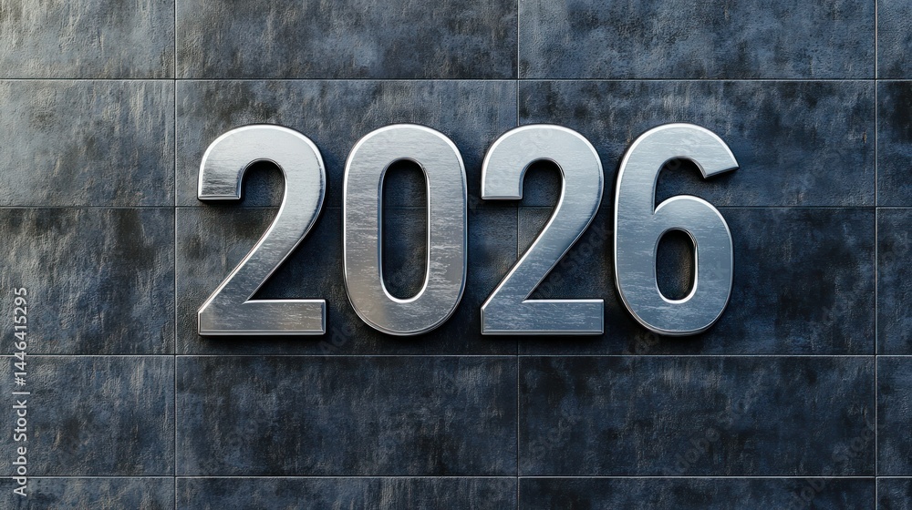 Fototapeta premium 2026 in metal