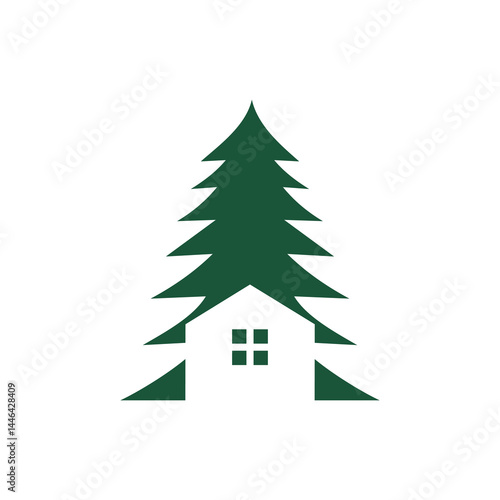 tree, illustration, nature, vector, design, symbol, forest, logotype, pine, wood, plant, pine tree, environment, abstract, christmas, logo, no people, sign, landscape, graphic, horizontal, label, silh