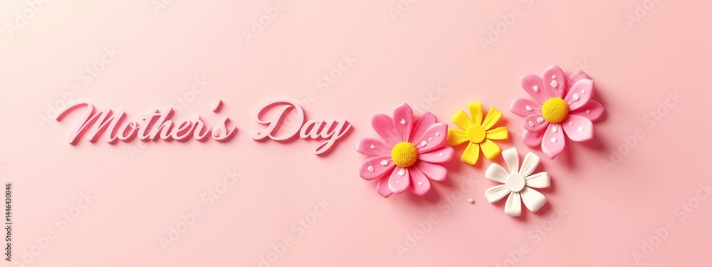 a pink background with the words mother's day written on it a pink background with the words mother's day written on it