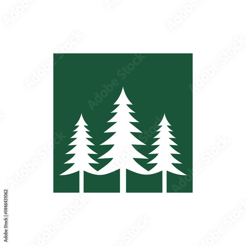 tree, illustration, nature, vector, design, symbol, forest, logotype, pine, wood, plant, pine tree, environment, abstract, christmas, logo, no people, sign, landscape, graphic, horizontal, label, silh