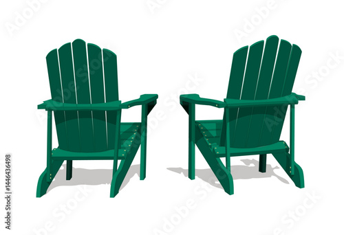 Adirondack Chairs back