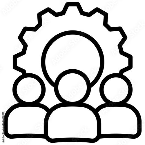 Team Outline Icon