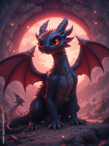 Toothless Dragon digital art