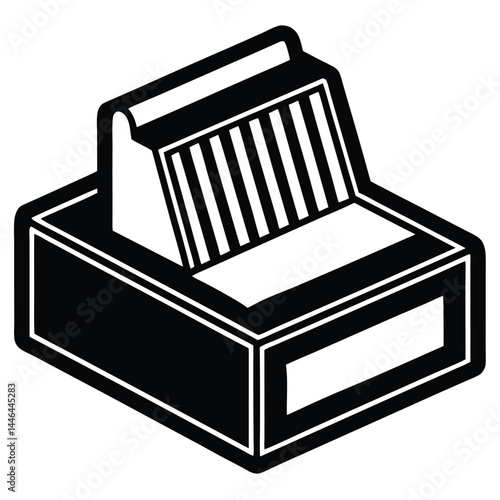 cashier element isolated barcode label on white ba